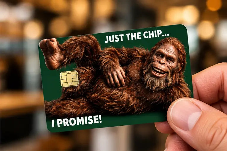 Bigfoot "Just The Chip" Credit Card Skin