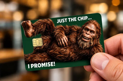 Bigfoot "Just The Chip" Credit Card Skin