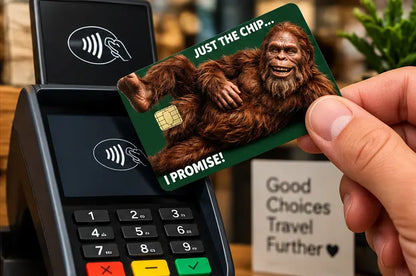 Bigfoot "Just The Chip" Credit Card Skin