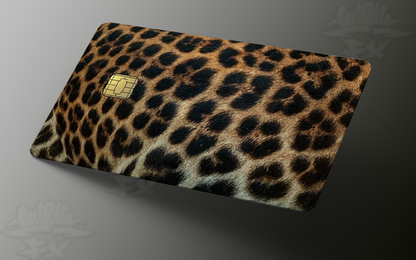 Leopard Print Credit Card Skin