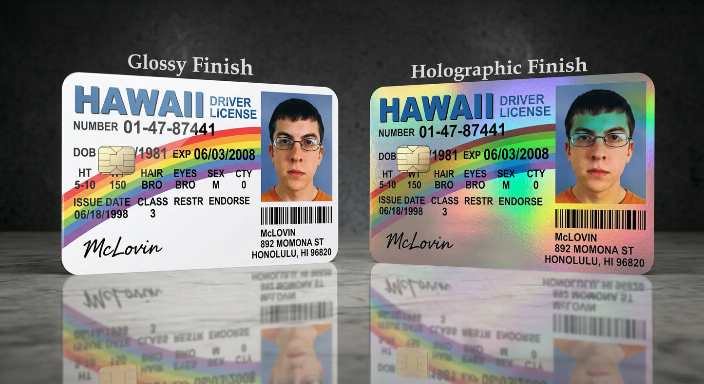 McLovin Hawaii ID Credit Card Skin - Funny Novelty Debit Card Cover Sticker