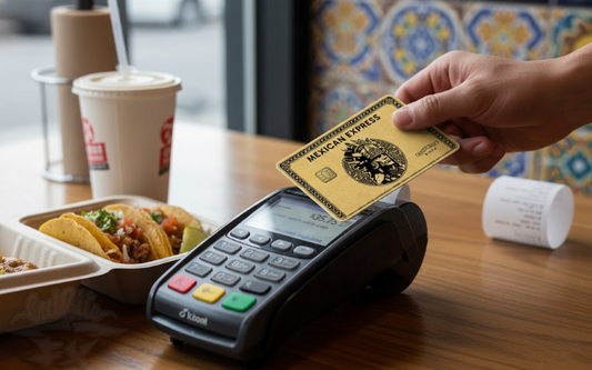 Elite Mexican Express Aztec Gold Card Skin