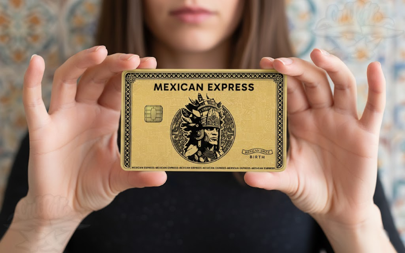 Elite Mexican Express Aztec Gold Card Skin