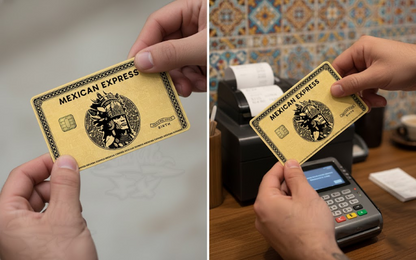 Elite Mexican Express Aztec Gold Card Skin