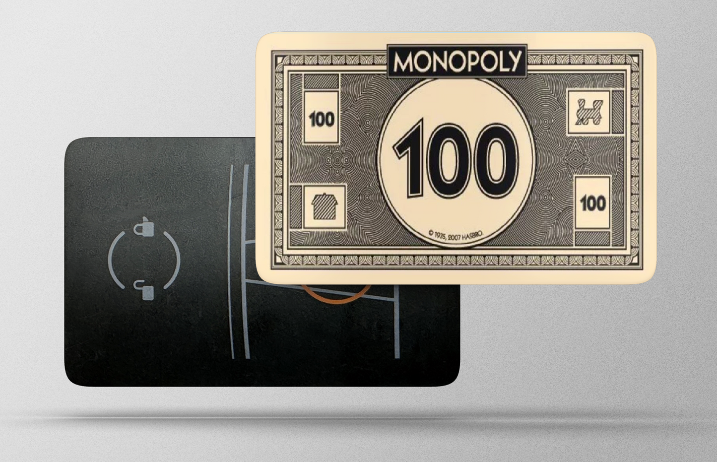 Tesla Monopoly 100 Keycard Wrap