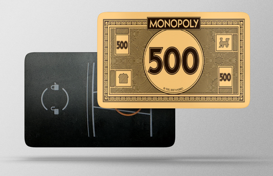 Tesla Monopoly 500 Keycard Wrap