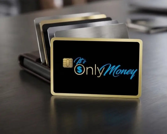 It’s Only Money Credit Card Skin | Glossy Custom Wrap