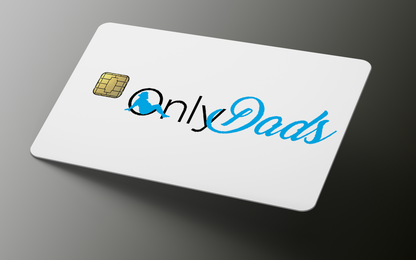 Pacchetto 6 Adesivi Skin Per Carte Di Credito OnlyFans – PLATINUM, Effetto Esclusivo - Foto 1