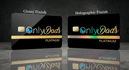 Only Dads Credit Card Skin