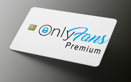 Only Fans Premium Credit Card Skin, Debit Card Covering