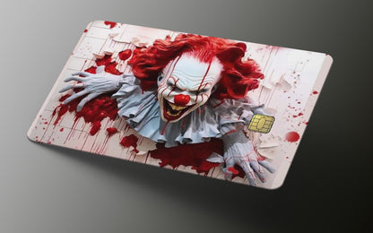 Pennywise Credit Card Skin, Debit Card Covering