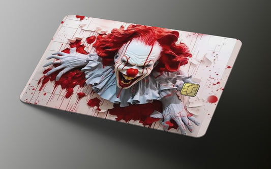 Pennywise Credit Card Skin, Debit Card Covering