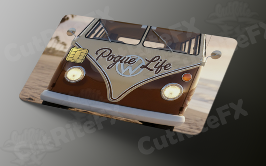 Pogue Life VW Bus Credit Card Skin