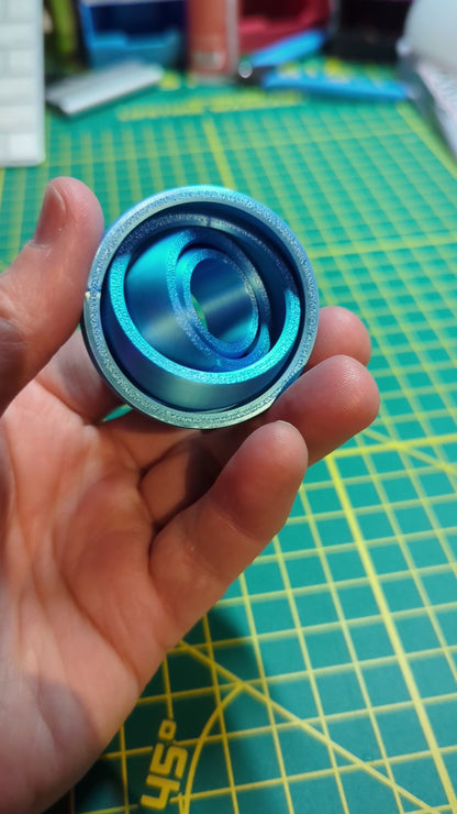 Gyroscope Fidget Spinner | Stim Toy 3D printed fidget | fidget spinner gyrosphere stress relief ball