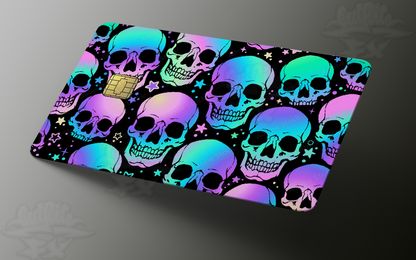 Cosmic Skulls Credit Card Skin