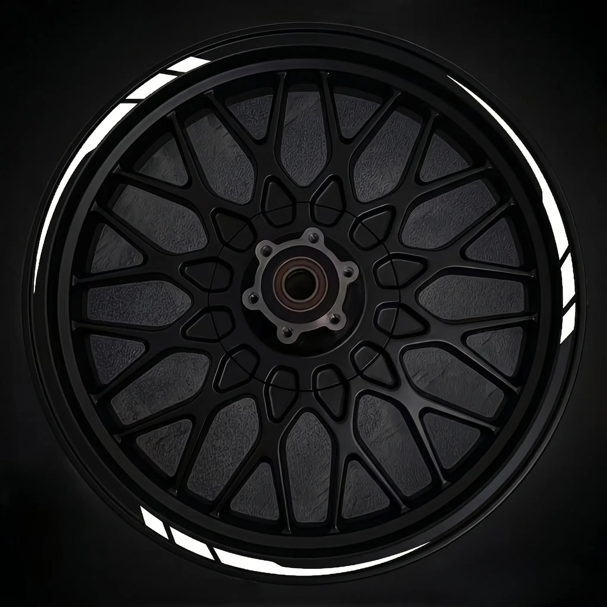 Universal Wheel Rim Decals - Precision Cut Vinyl Striping for Motorcyc ...