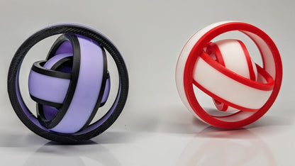 Gyroscope Fidget Spinner | Stim Toy 3D printed fidget | fidget spinner gyrosphere stress relief ball