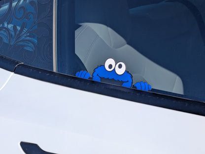 Cute Peeker Monster Decal | Funny Car, Laptop, Tumbler Sticker