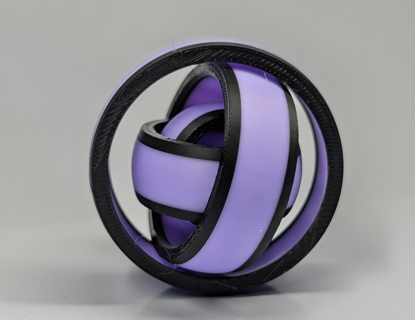 Gyroscope Fidget Spinner | Stim Toy 3D printed fidget | fidget spinner gyrosphere stress relief ball