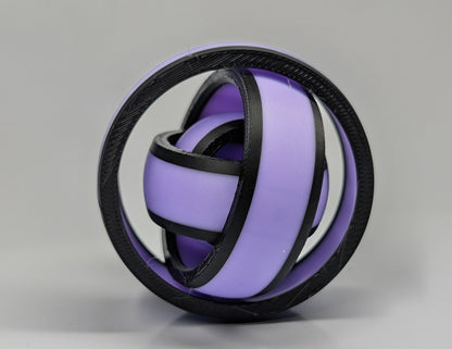 Gyroscope Fidget Spinner | Stim Toy 3D printed fidget | fidget spinner gyrosphere stress relief ball
