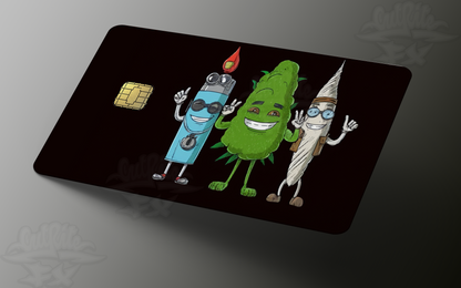 Cannabix Crew Credit Card Skin