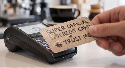 Funny "Super Official Credit Card" Vinyl Skin & Debit Wrap