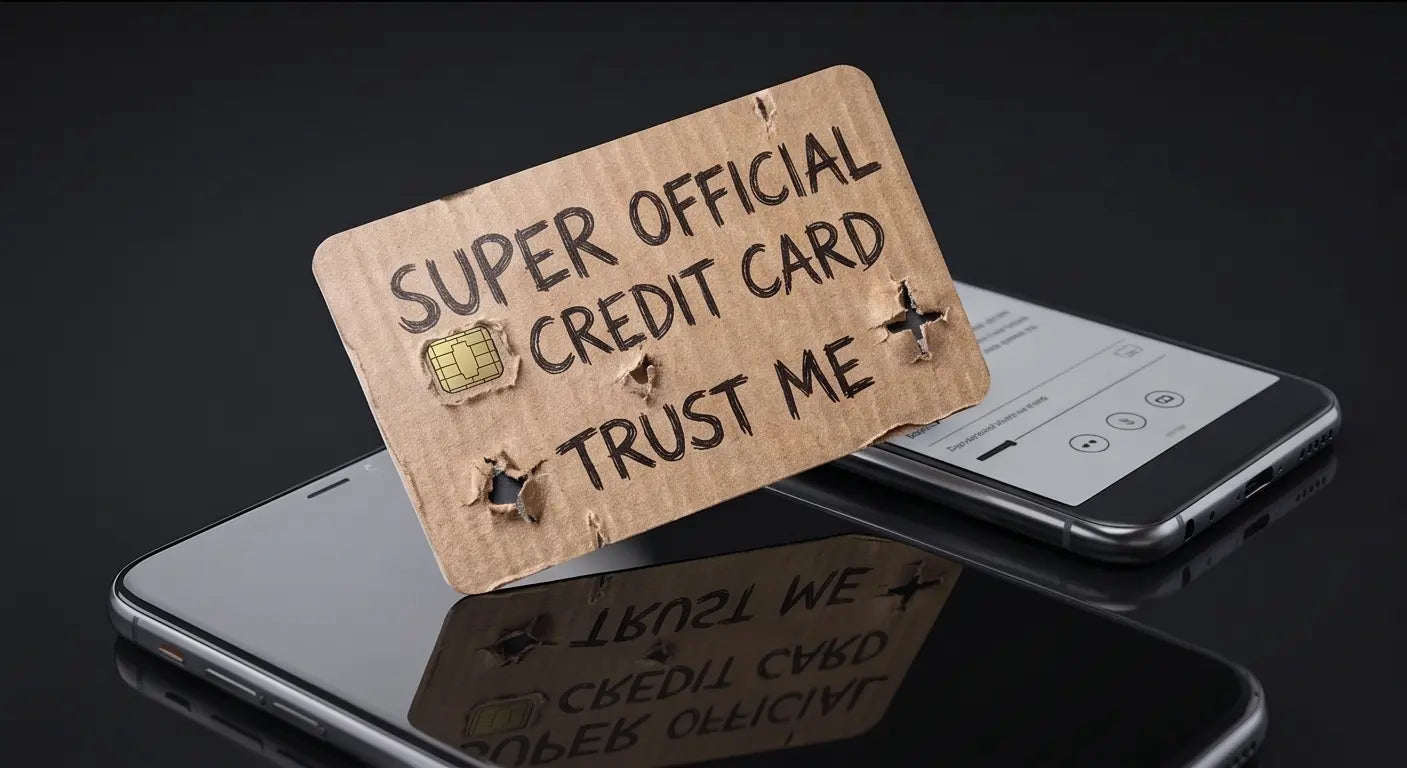 Funny "Super Official Credit Card" Vinyl Skin & Debit Wrap