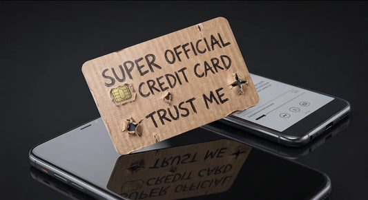 Funny "Super Official Credit Card" Vinyl Skin & Debit Wrap