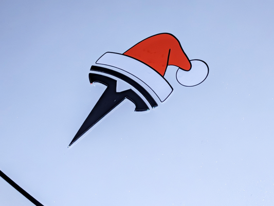 Tesla Santa Hat