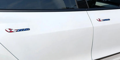 American Flag Door Handle Decal Wrap for Tesla Model 3 & Model Y (4-Door Set)