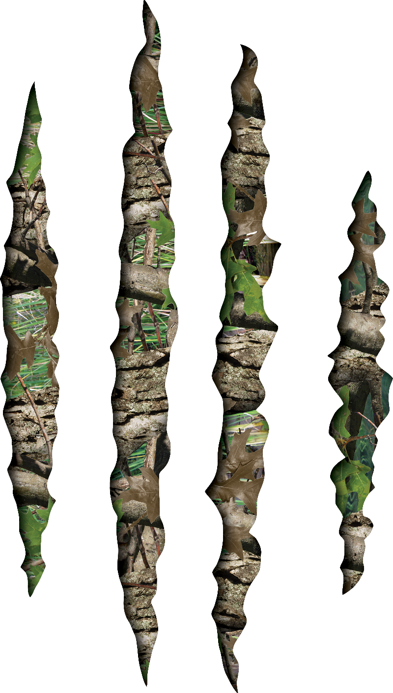 Claw Marks Decal | Ripped USA Patriotic Vinyl Sticker for Car, Truck, or Laptop