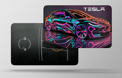 Electro-Flux Tesla Model 3 Premium Credit Card Skin