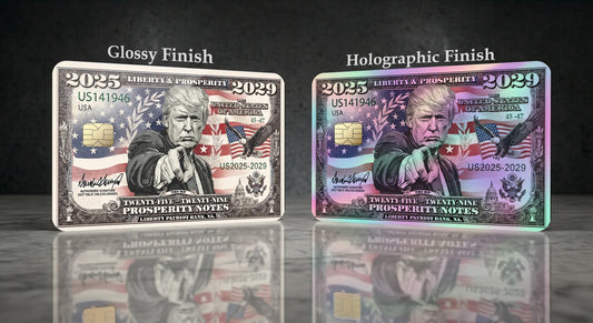 Trump 2025-2029 Credit Card Bill Skin, Debit Card Covering (Small Chip)