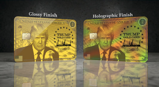 Trump Gold Card Credit Card Skin – Personalize and Protect Your Cards