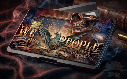 We the People American Pride Credit Card Wrap Credit Card Skin, Debit Card Covering