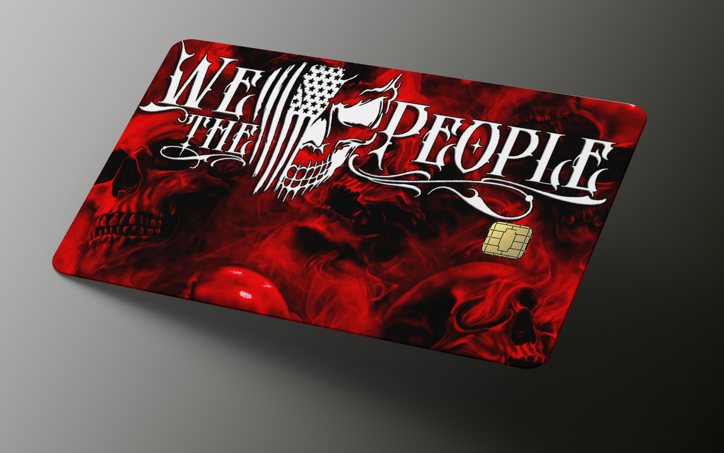 We the People American Pride Credit Card Wrap Credit Card Skin, Debit Card Covering