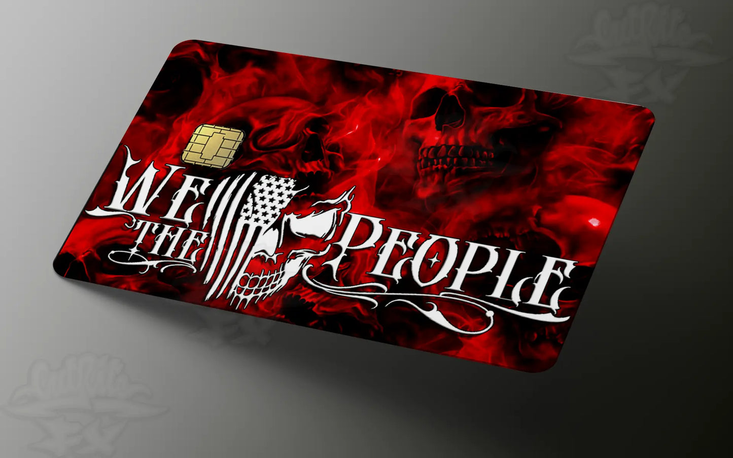 We the People American Pride Credit Card Wrap Credit Card Skin, Debit Card Covering