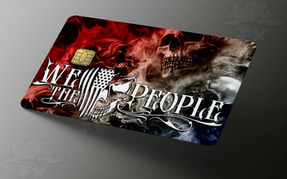 We the People American Pride Credit Card Wrap Credit Card Skin, Debit Card Covering
