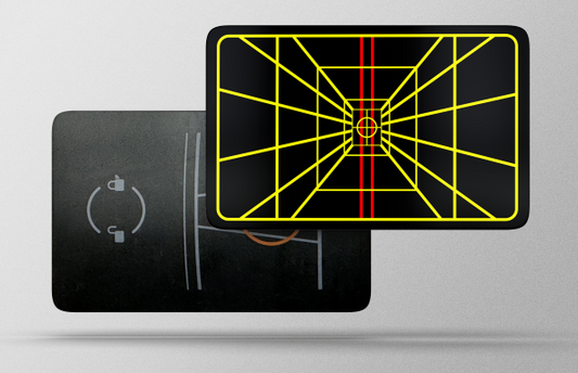 Tesla X-Wing Target Keycard Wrap