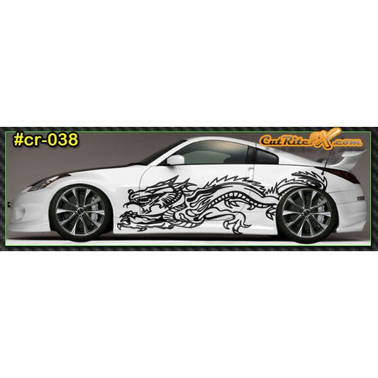 CR038 Dragon Custom Vinyl Graphics