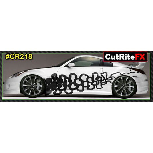 Custom Vinyl Graphics CR218