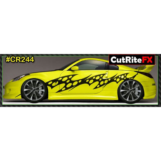 Custom Vinyl Graphics CR244