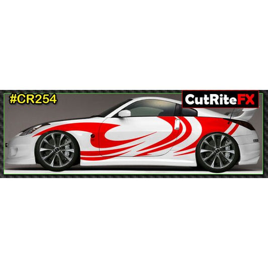 CR254 Custom Vinyl Graphics